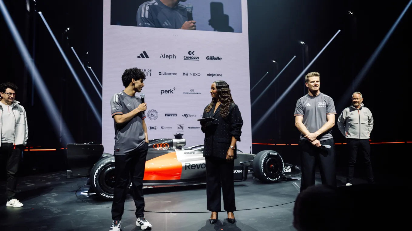 Launch Audi Revolut F1 with Glasurit